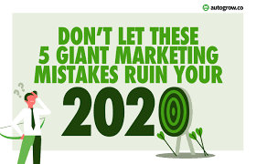 Top 5 Marketing Mistakes-On